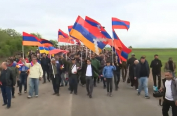 «Во имя Арцаха, против Азербайджана»: митинг в Корнидзоре (видео)